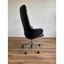Vitra Skape Design-Leder-Chefsessel Bürodrehstuhl schwarz