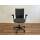 Vitra Bürodrehstuhl grau schwarz gepolstert Armlehnen