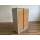 Steelcase Aktenschrank 3 Ordnerhöhen 80cm Buche grau Schiebetüren 