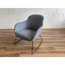 Frövi Lounge Sessel grau/blau